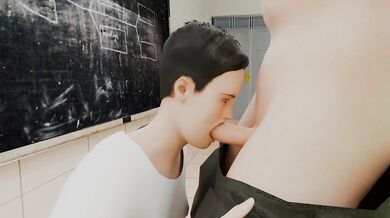 Hot classroom fucking