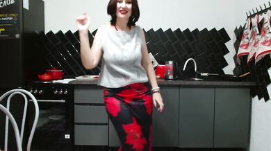 the dancing turned into a striptease show