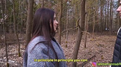 I was looking for mushrooms in the forest, but the owner of the forest just fucked me│Call me Hanna
