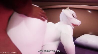 Horny Furry MILF Seduces Her Pokemon Master to Get His Cum[eng sub