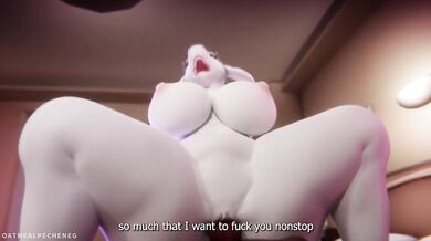 Horny Furry MILF Seduces Her Pokemon Master to Get His Cum[eng sub