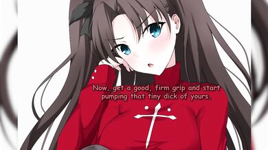 Rin calls you a loser for 16 minutes straight! Hentai joi / Feet / Femdom / Loser boyfriend / Rin Tohsaka / muldiple endings / Possible denial