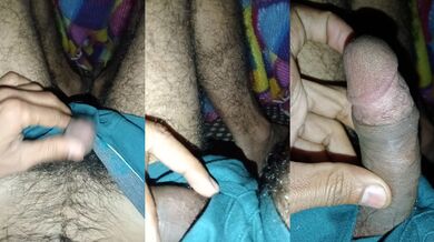 Handjob with big cock
