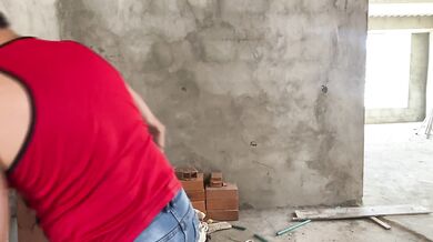 having sex with the construction worker