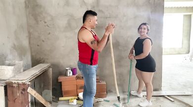 having sex with the construction worker