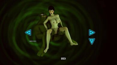 She loves to ride an orc's huge cock and stretch her hole. 3D Hentai Game Animation