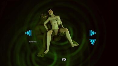 She loves to ride an orc's huge cock and stretch her hole. 3D Hentai Game Animation