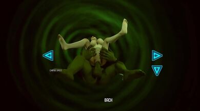She loves to ride an orc's huge cock and stretch her hole. 3D Hentai Game Animation