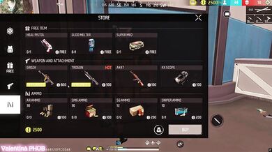 Playing Free Fire