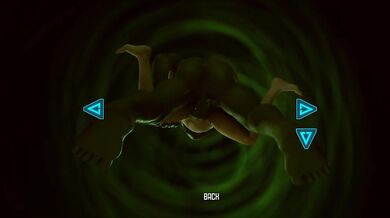 An ogre with a huge cock penetrates a shy girl's virgin pussy. 3D Hentai Game