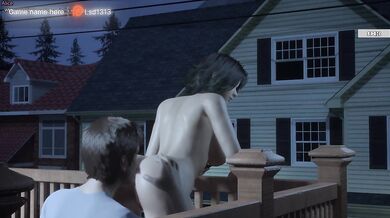 The neighbor couple loves anal sex. Hentai Game. part 2
