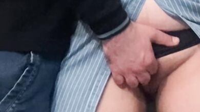 In The Subway Perv Stranger Fingered my Pussy