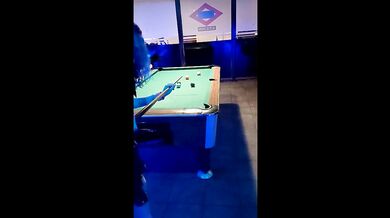 Carla plays 9 ball. Facefuck, anal, pussy eating, anal creampie