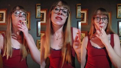 Redhead Smoking Fetish