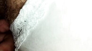 Her Pink Vulva : do you prefer it suggested under her panties or raw wet and horny