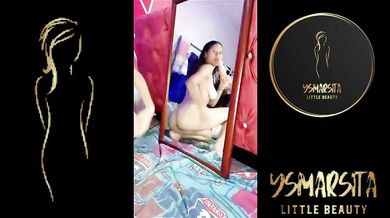 girl enjoying in the room
