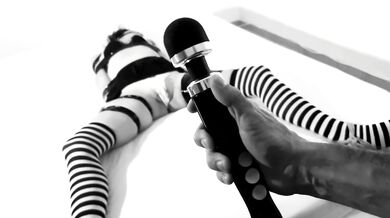 Thinking of going somewhere princess? Tied up Orgasm control with DOXY Massager: Bdsmlovers91