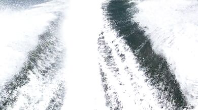 Sex on the beach & jetski with a double cum and creampie! POV & Outdoor