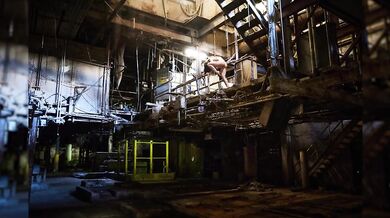 BTS Nude Photo Shoot at Abandoned Paper Factory: Kristy Jessica & Redlite Photo