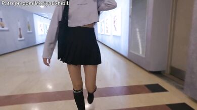 Teaser - Flashing my Pussy on a City Link Bridge - Moriya Exhibit