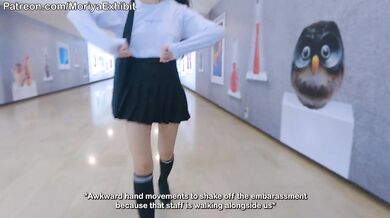 Teaser - Flashing my Pussy on a City Link Bridge - Moriya Exhibit
