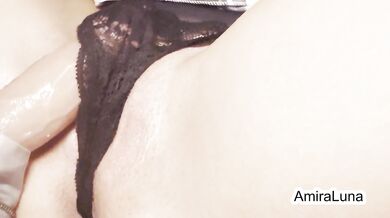 Subway Made MY Day really Wet!! - 18 year old explores Pussy Creampie - CUMSHOT!