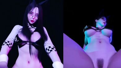 3D big boobs cosplay slut got fucked so hard