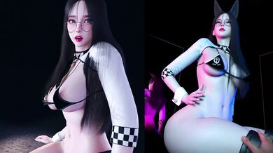 3D big boobs cosplay slut got fucked so hard