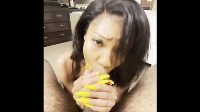 Ebony POV Oral Thrill