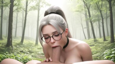 AI Generated - Forest Fucked Hard – She Begs for More