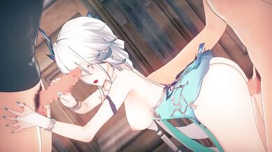 【Honkai Star Rail Yao Guang】gangbang 3D Hentai Animation.