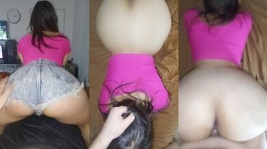 Exclusive POV: Big Ass Latina in Skinny Jeans Riding and Doggy