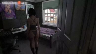 Stepbrother caught his sister masturbating and fucked her in all holes. part 2