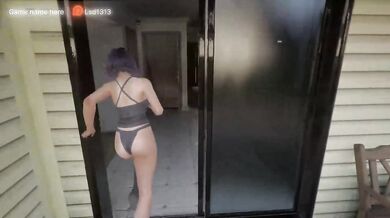 Stepbrother caught his sister masturbating and fucked her in all holes. part 2