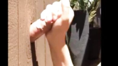 HOT GLORYHOLE OUT DOOR