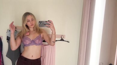 Try On Haul Transparent Lingerie Sexy Lingerie See Through