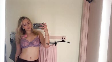 Try On Haul Transparent Lingerie Sexy Lingerie See Through
