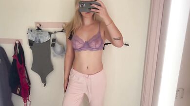 Try On Haul Transparent Lingerie Sexy Lingerie See Through