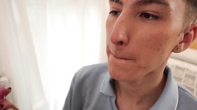 She showed her stepbrother how to be a slut. His stepdad appreciated his efforts.