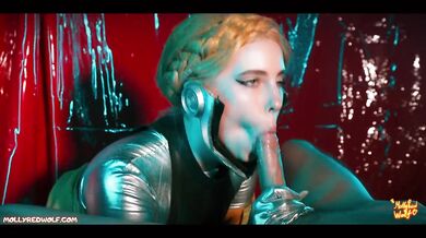 Atomic Heart ! Threesome with ballerinas ! Femdom - MollyRedWolf