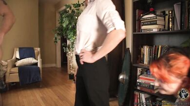 StepMom gives StepSister Rimjob Tutorials then Joins