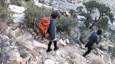 Three Hikers Get Lost and Fuck to Stay Warm! - Sexy Hippies // Frankie Rivers