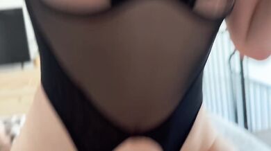 MARIEMUR X Serenity Cox / Husband and friend double creampie wife in sexy lingerie / Sloppy seconds