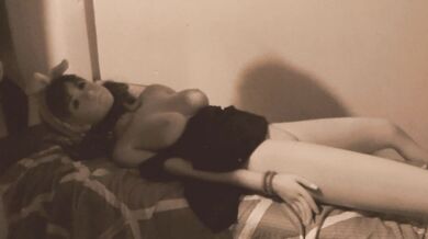Classic student plastic girl after college