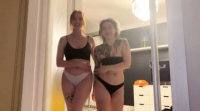 Hard threesome with two call students - Emma Korti & ANFISSE