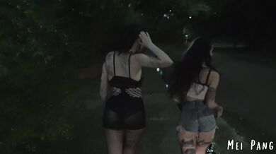 Nymphomaniacs make amazing handjob with their huge asses ft Blaze Rager & John Lemon