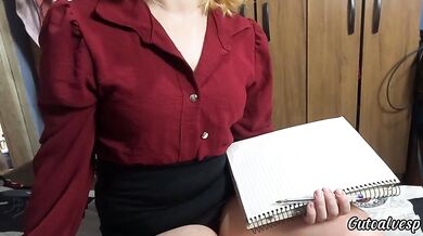 My teacher came to give me private lessons and I got good grades for good behavior.