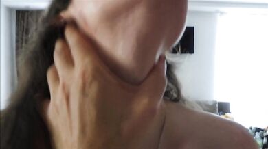 POV 3some Fucking Curvy Milf Doggy and Stepdaughter Squirting on her Big Ass