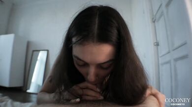 stepsister swallowing