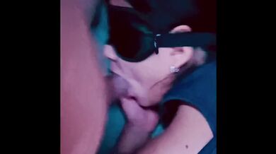 Surprised blindfolded wife best friends thick cock cuckold husband